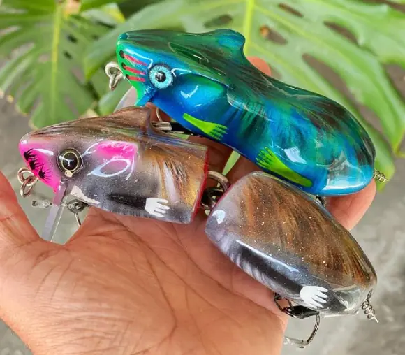 Collaboration stage of custom rat lure development with SacPig